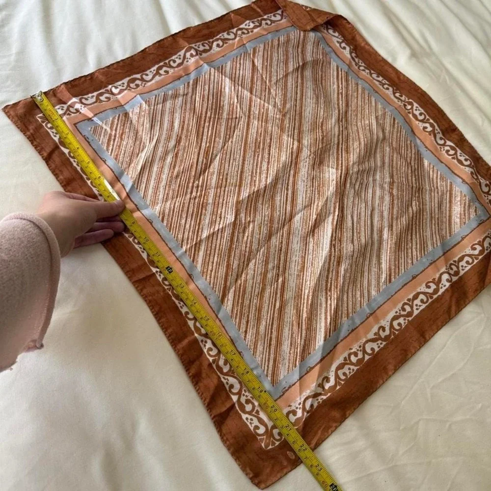 vintage‎ brown scarf